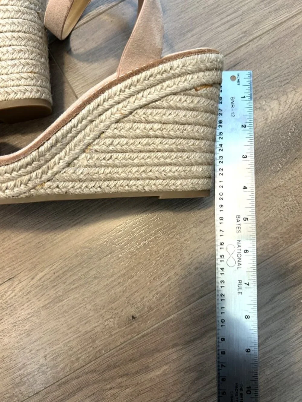 NWOT Banana Republic Espadrille wedge sandals, size 10